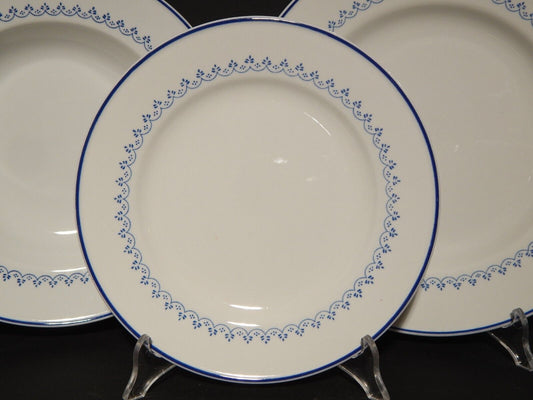 VINTAGE RICHARD GINORI SERVIZIO 24 PIATTI PORCELLANA BIANCA CON DECORO BLU