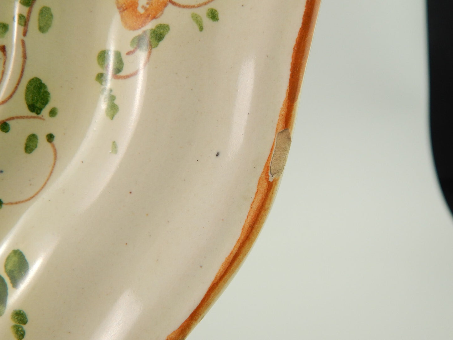 ANTICO PREZIOSO PIATTO PARATA CERAMICA ALBISOLA LA CASA DELL'ARTE PRIMO 900