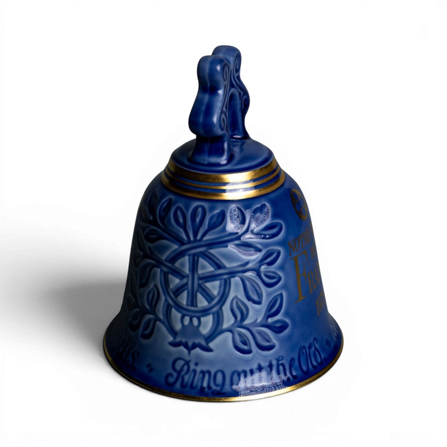 Bing&Grøndahl Royal Copenhagen Porcellana Campana del Giubileo "Notre-Dame de Paris" cod BGCG 1978 cm 13