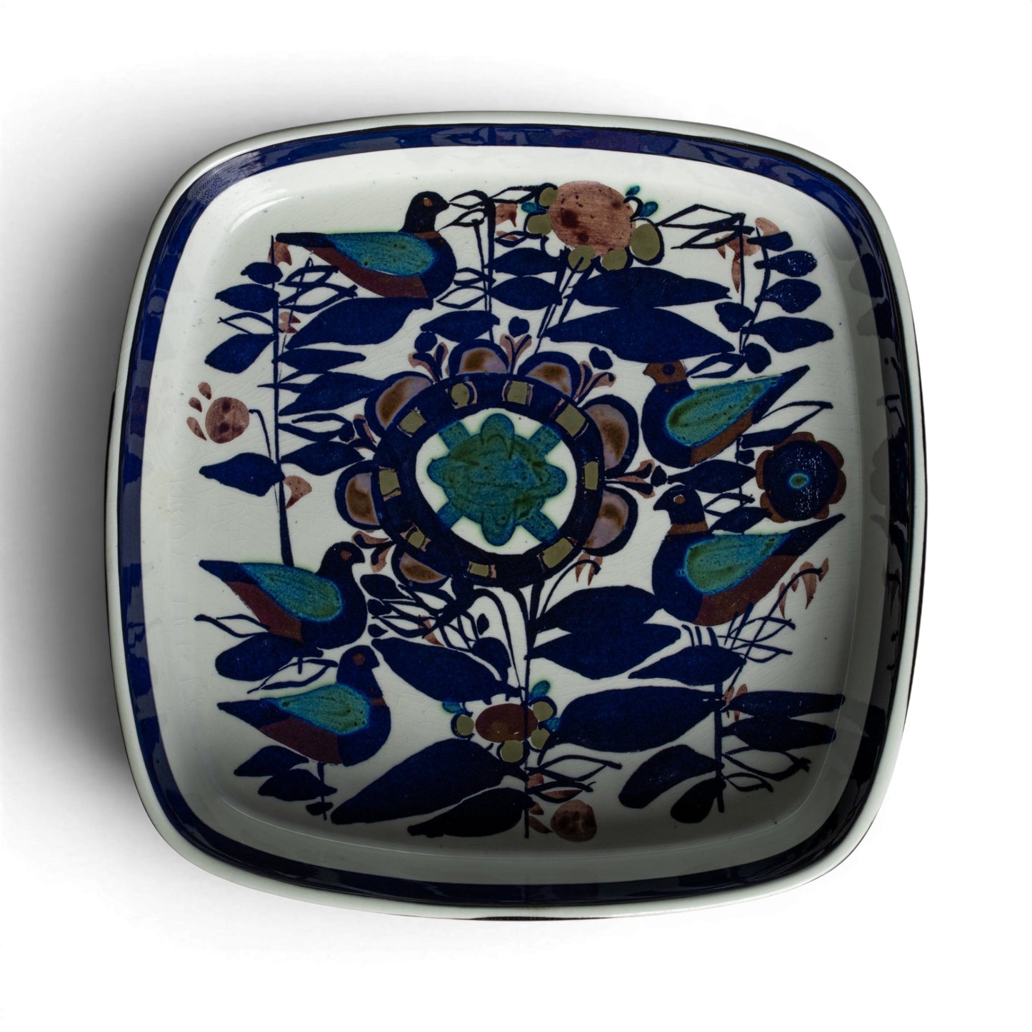 Royal Copenhagen Ceramica Fajance Ciotola Svuotatasche Kari Chtistensen Cm 26