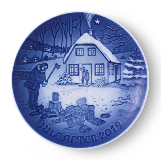 Bing&Grondahl Royal Copenhagen Piatto di Natale 2019 Porcellana Originale 18 cm