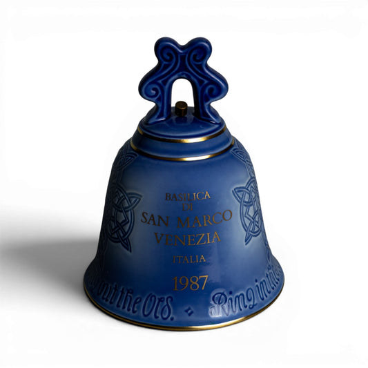 Bing&Grondahl Campana Giubileo "Basilica di San Marco Venezia" Cod BGCG porcellana dipinta a mano