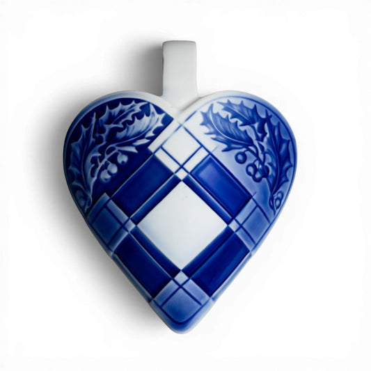 Cuore da appendere Bing&Grondahl in porcellana