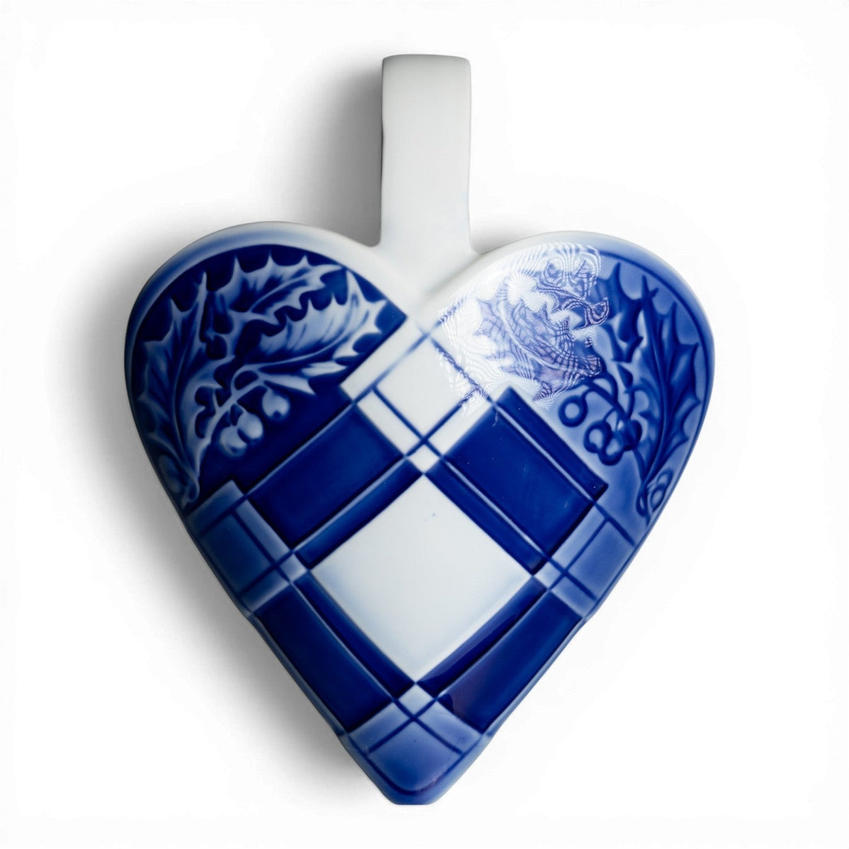 Cuore Bing&Grondahl decorato a mano sottosmalto, BG 9205