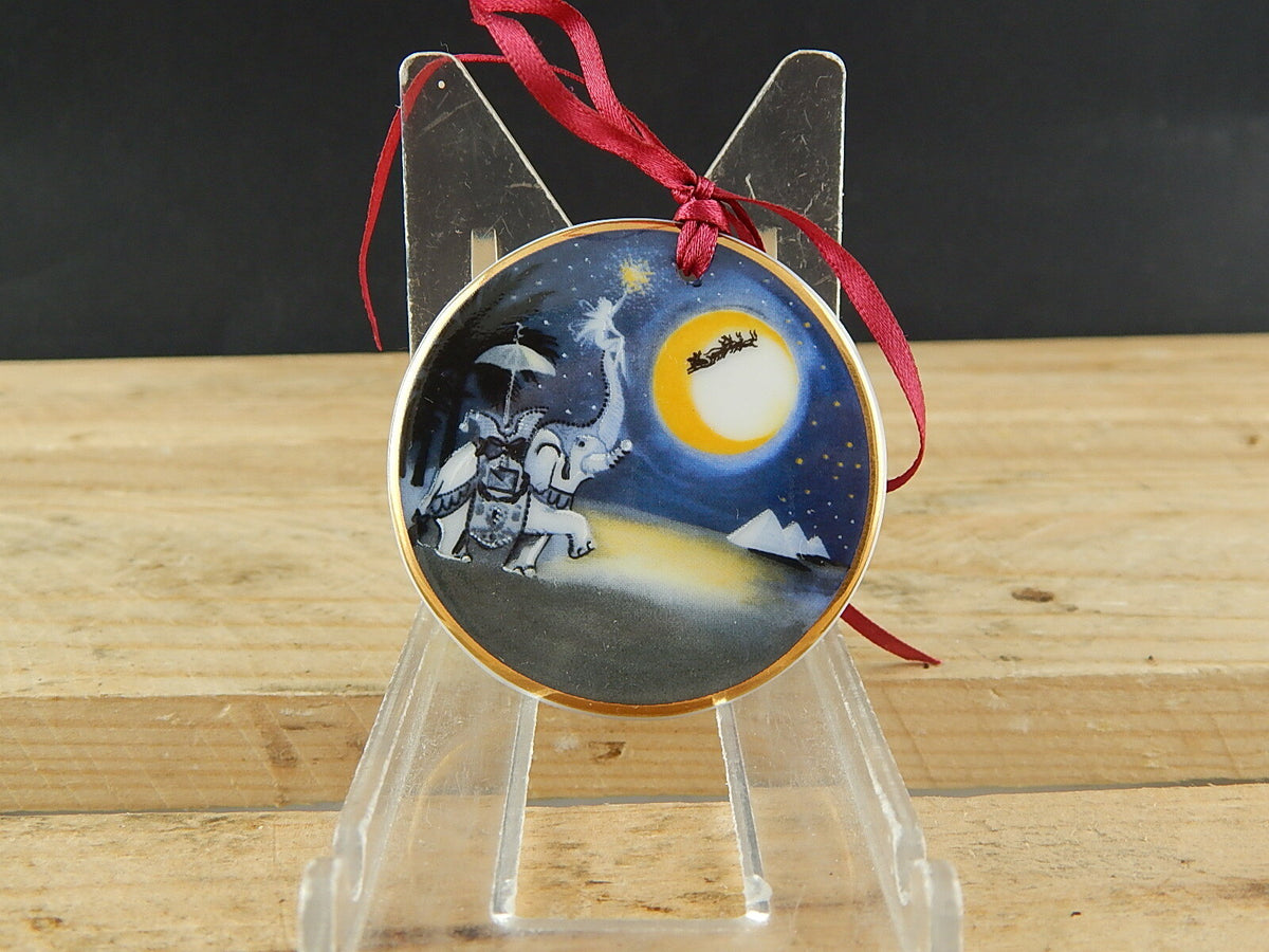 Bing&Grondahl ornamento di Natale Christmas Around the World 1996 in porcellana