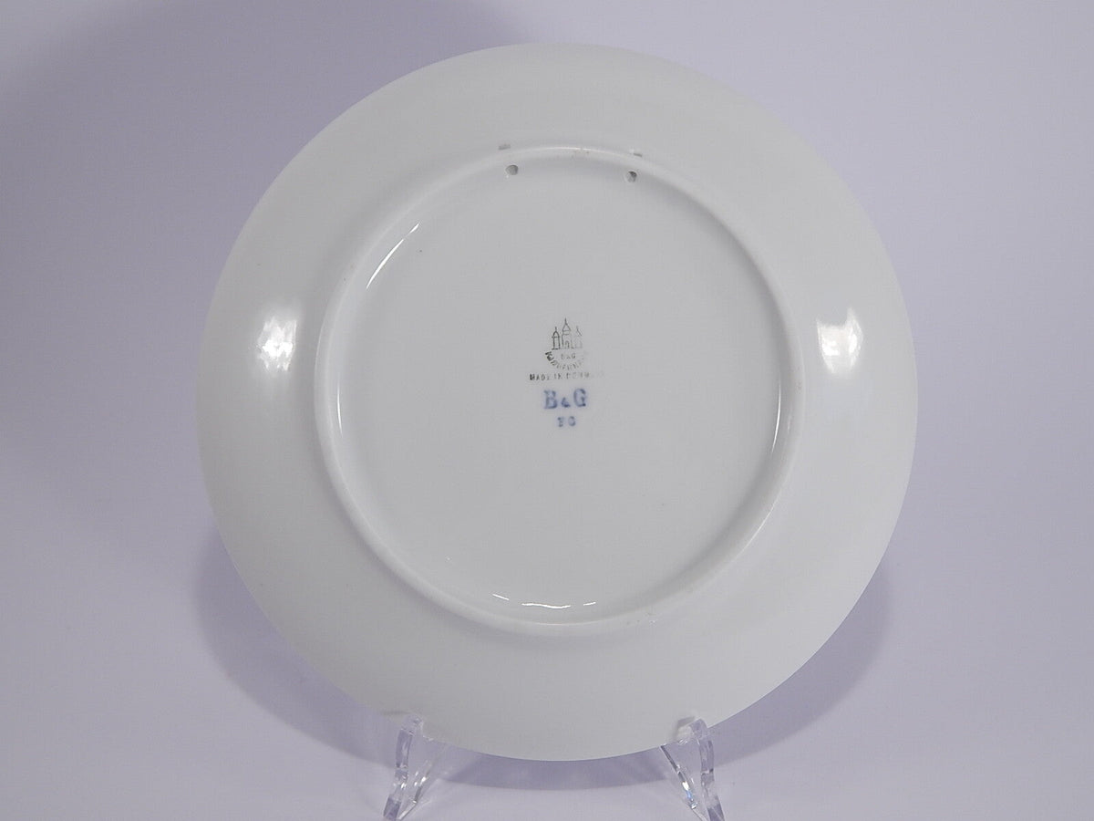 Piatto Bing&Grondahl castello di Koldinghus, decorato a mano sottosmalto, 23cm