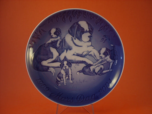 Bing&Grondahl Piatto Giubileo Mamma porcellana dipinta a mano, 23cm