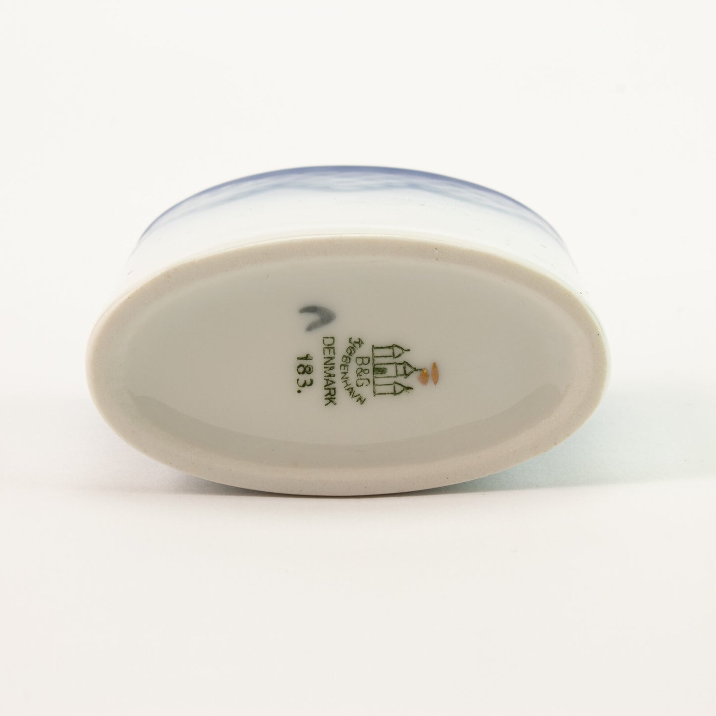 Bing&Grondahl porta stuzzicadenti Gabbiani porcellana misure 6 cm altezza collezione
