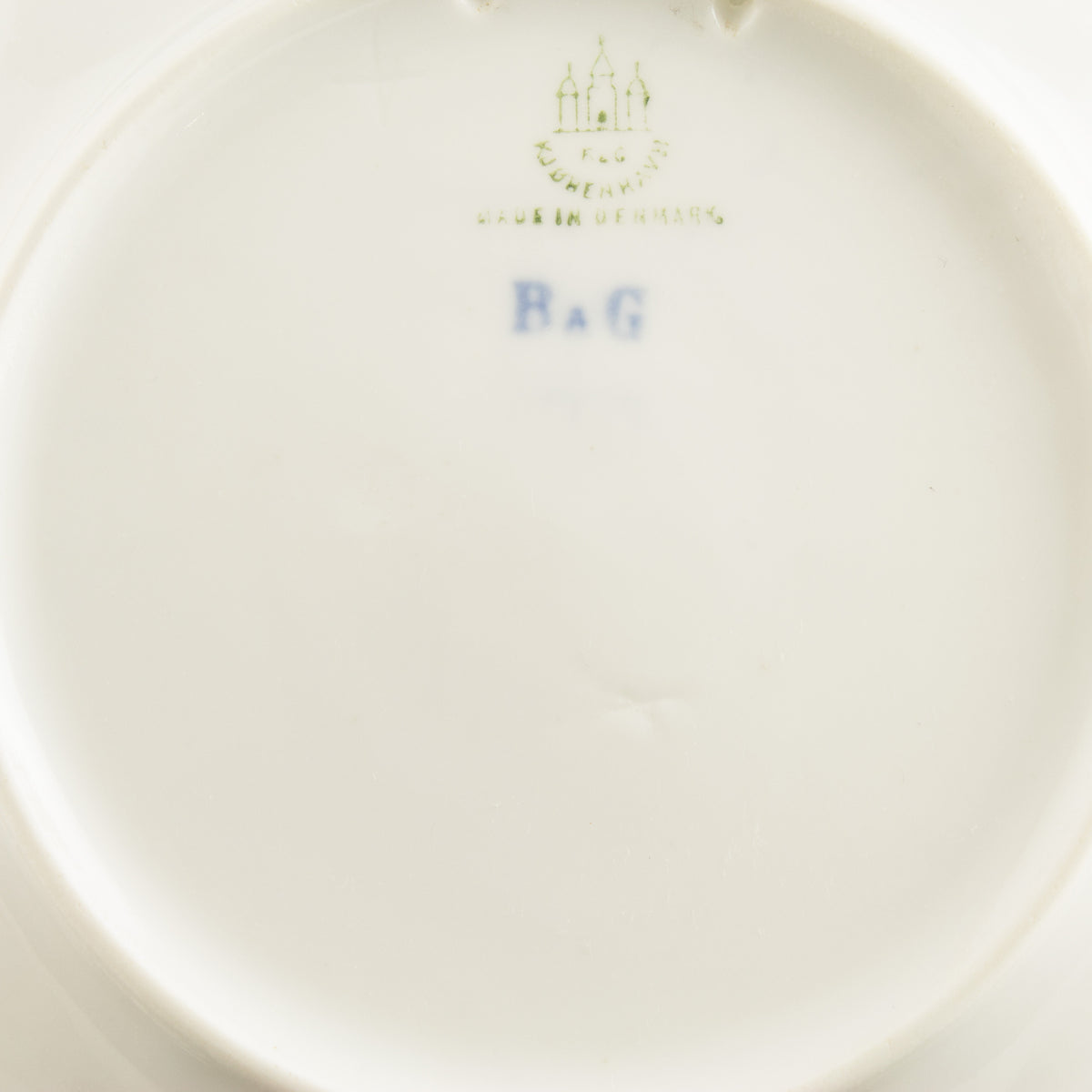 Royal Copenhagen Piatto di Natale porcellana pezzo da collezione, 1906, 18 cm