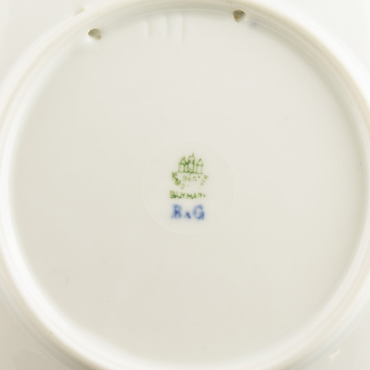 Royal Copenhagen Piatto di Natale porcellana pezzo da collezione, 1924, 18 cm