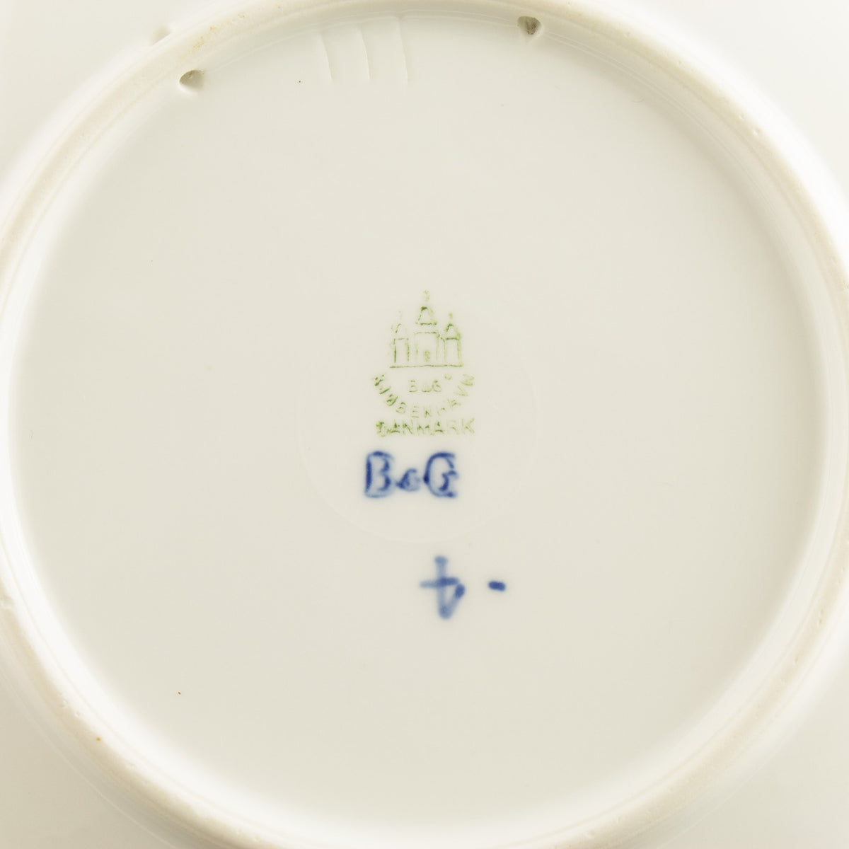 Royal Copenhagen Piatto di Natale porcellana pezzo da collezione, 1931, 18 cm