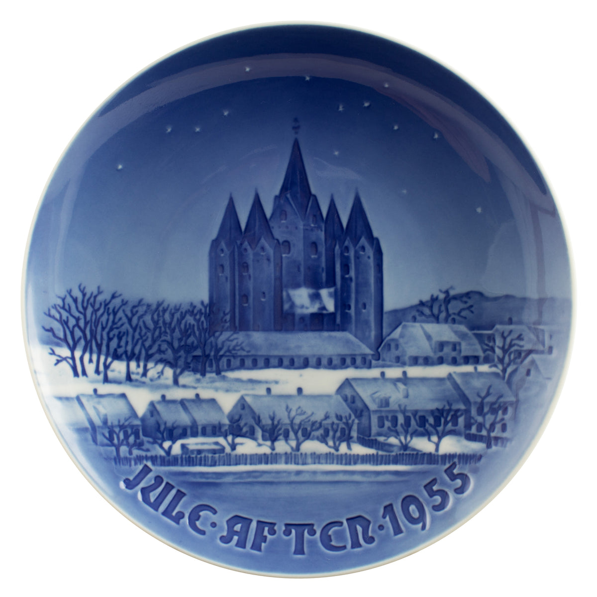 Bing&Grondahl Royal Copenhagen Piatto di Natale porcellana dipinta a mano, 18 cm
