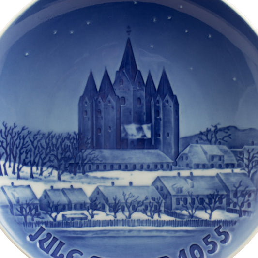 Royal Copenhagen Piatto di Natale Bing&Grondahl porcellana autentica, 18 cm