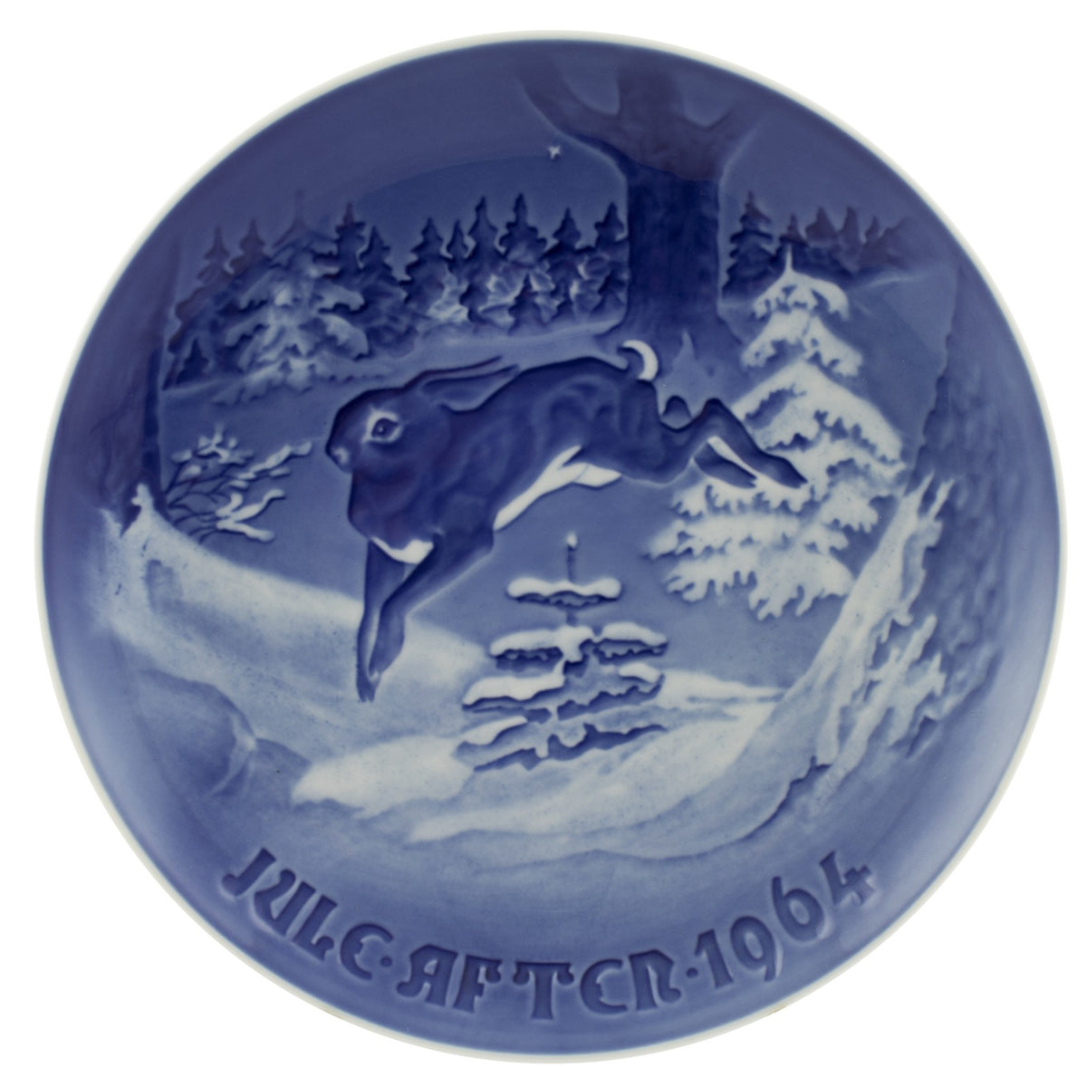 Bing&Grondahl Royal Copenhagen Piatto di Natale porcellana dipinta a mano, 18 cm
