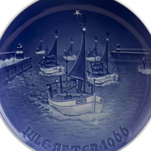 Royal Copenhagen Piatto di Natale Bing&Grondahl porcellana autentica, 18 cm