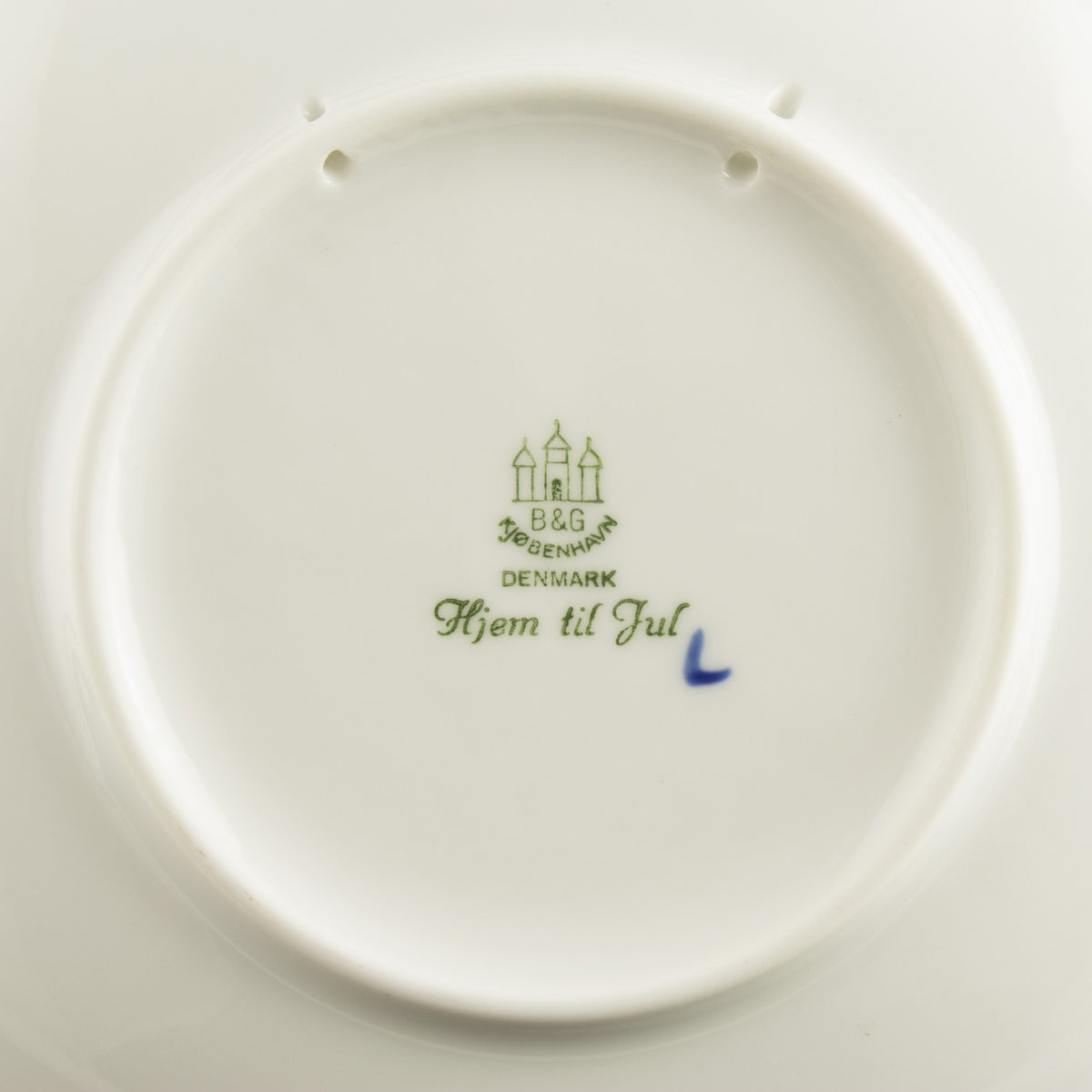Royal Copenhagen Piatto di Natale porcellana pezzo da collezione, 1966, 18 cm
