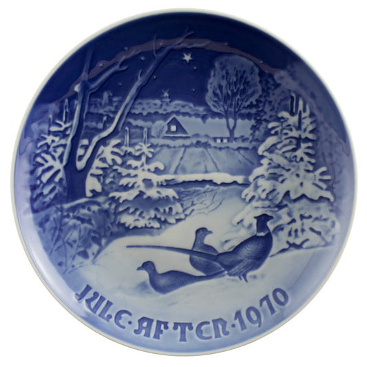Bing&Grondahl Royal Copenhagen Piatto di Natale porcellana dipinta a mano, 18 cm