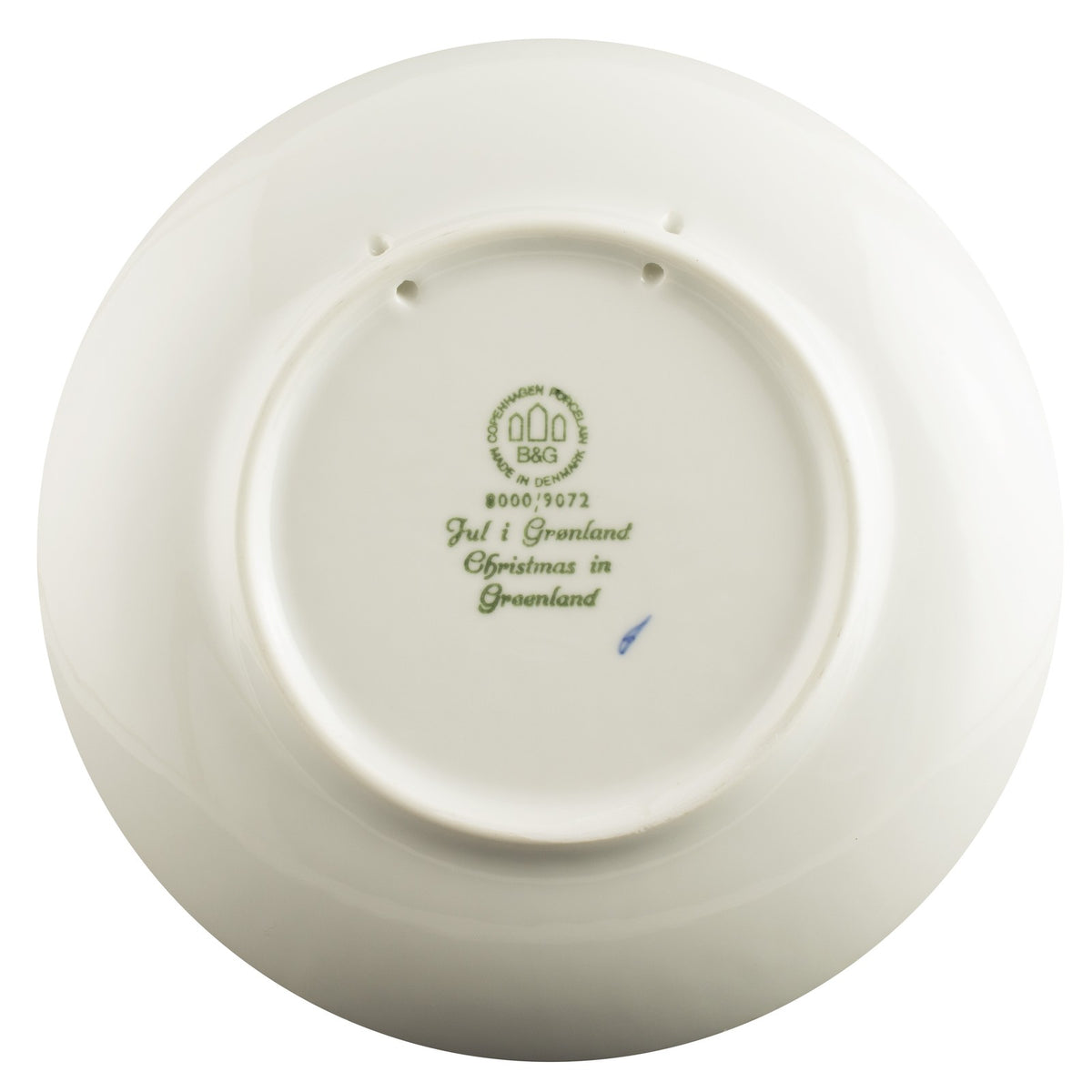 Bing&Grondahl Royal Copenhagen Piatto di Natale decorazione porcellana da collezione, 18 cm