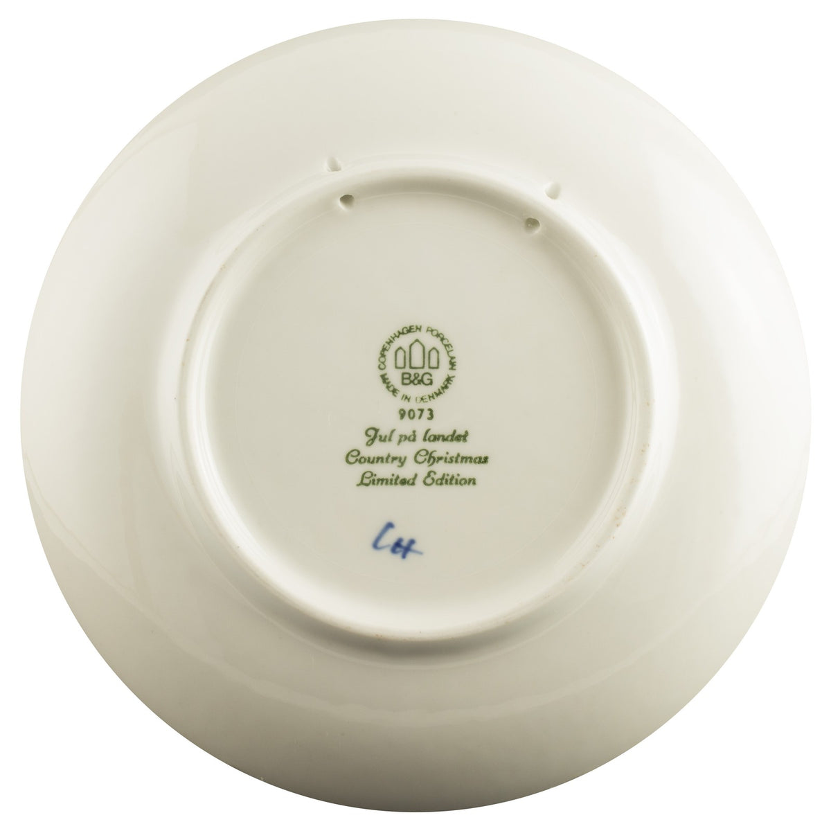 Bing&Grondahl Royal Copenhagen Piatto di Natale decorazione porcellana da collezione, 18 cm