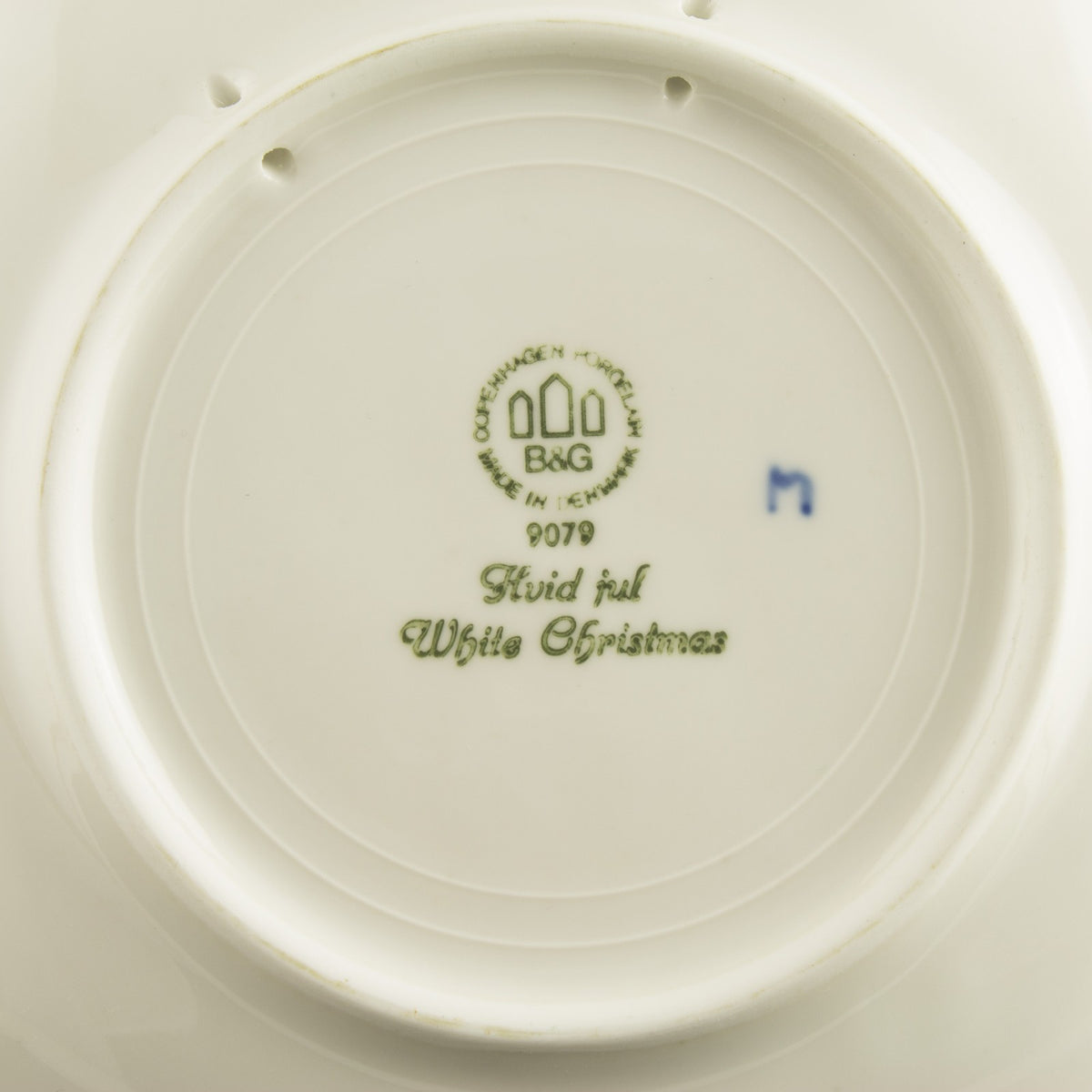Royal Copenhagen Piatto di Natale porcellana pezzo da collezione, 1979, 18 cm