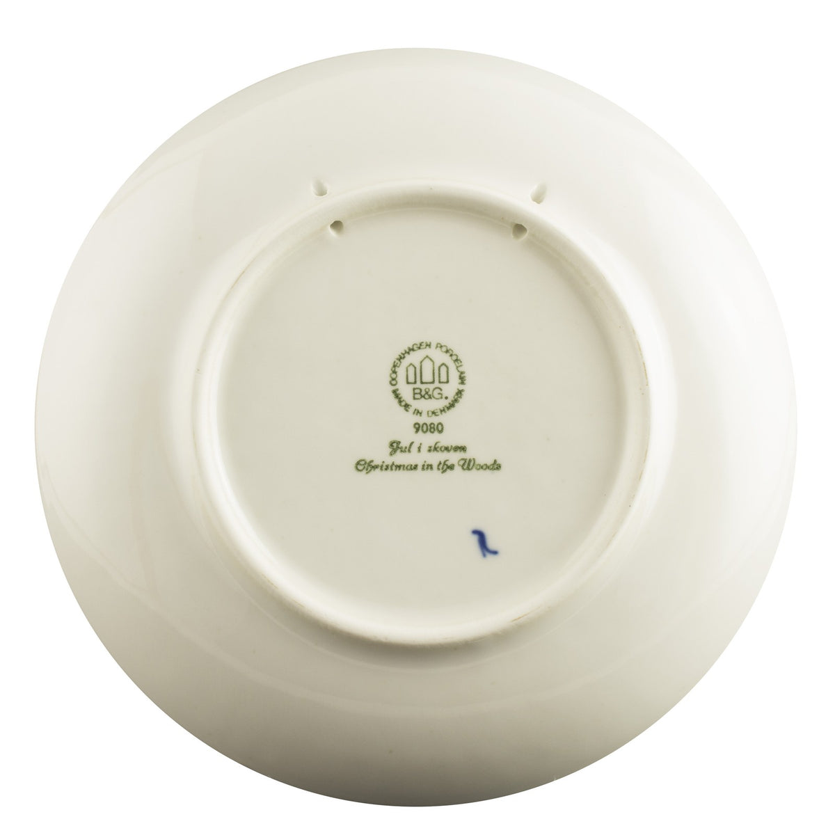 Bing&Grondahl Royal Copenhagen Piatto di Natale decorazione porcellana da collezione, 18 cm