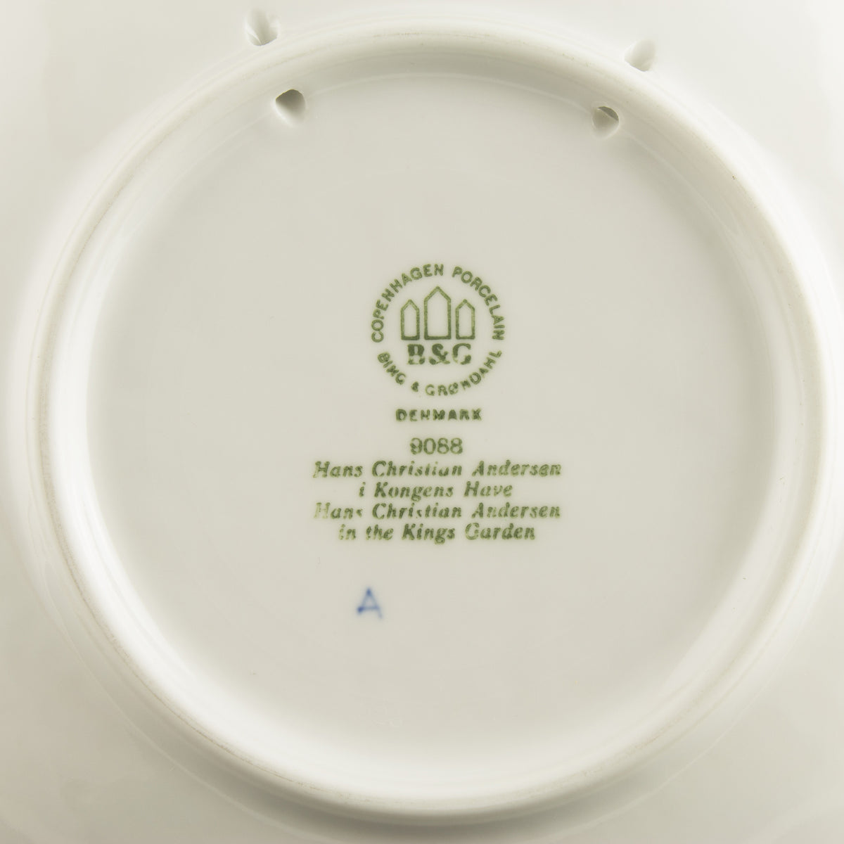 Royal Copenhagen Piatto di Natale porcellana pezzo da collezione, 1988, 18 cm