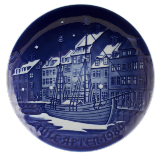 Bing&Grondahl Royal Copenhagen Piatto di Natale porcellana dipinta a mano, 18 cm