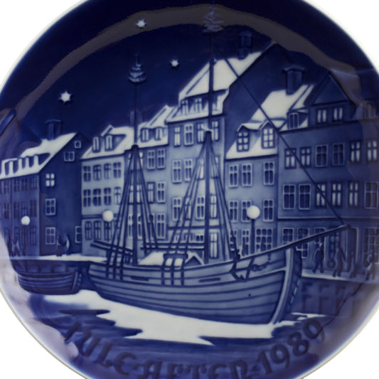 Royal Copenhagen Piatto di Natale Bing&Grondahl porcellana autentica, 18 cm