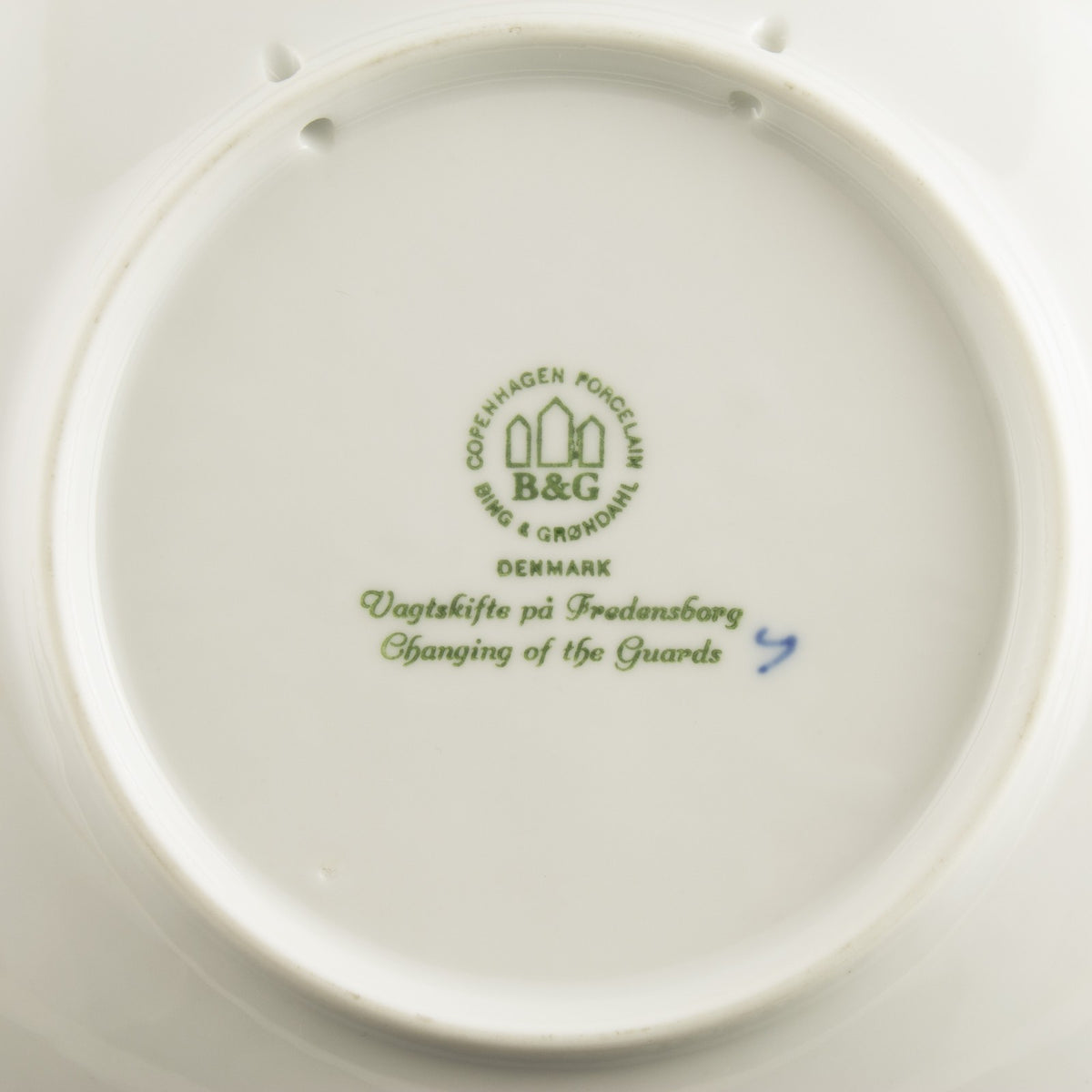 Royal Copenhagen Piatto di Natale porcellana pezzo da collezione, 1990, 18 cm
