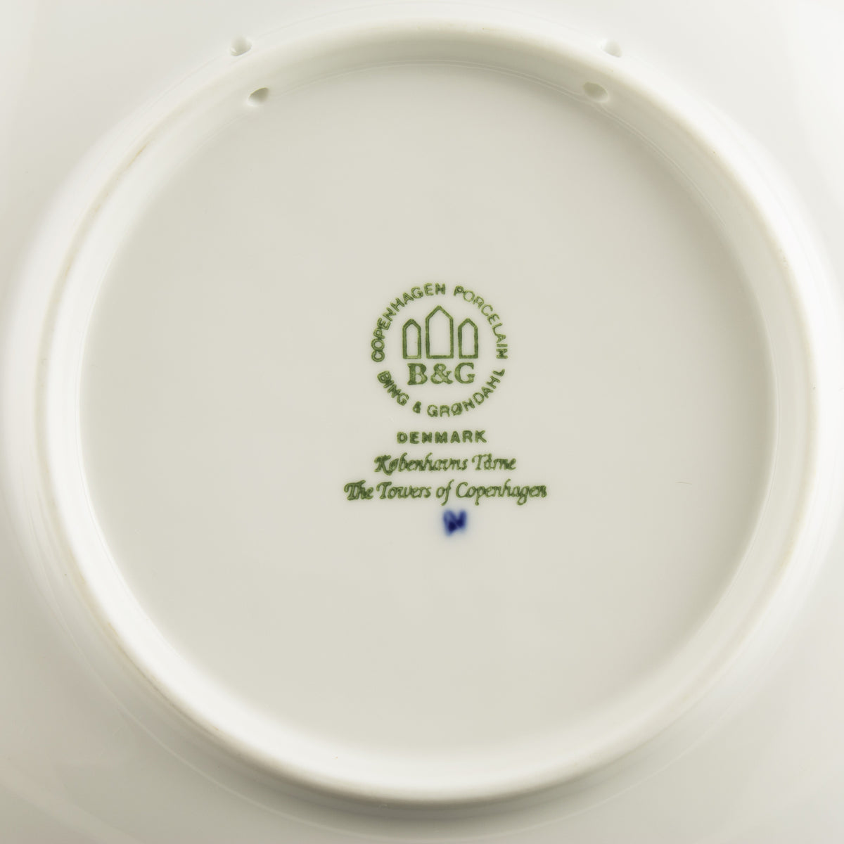 Royal Copenhagen Piatto di Natale porcellana pezzo da collezione, 1995, 18 cm