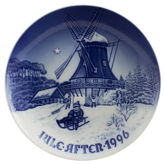 Bing&Grondahl Royal Copenhagen Piatto di Natale porcellana dipinta a mano, 18 cm