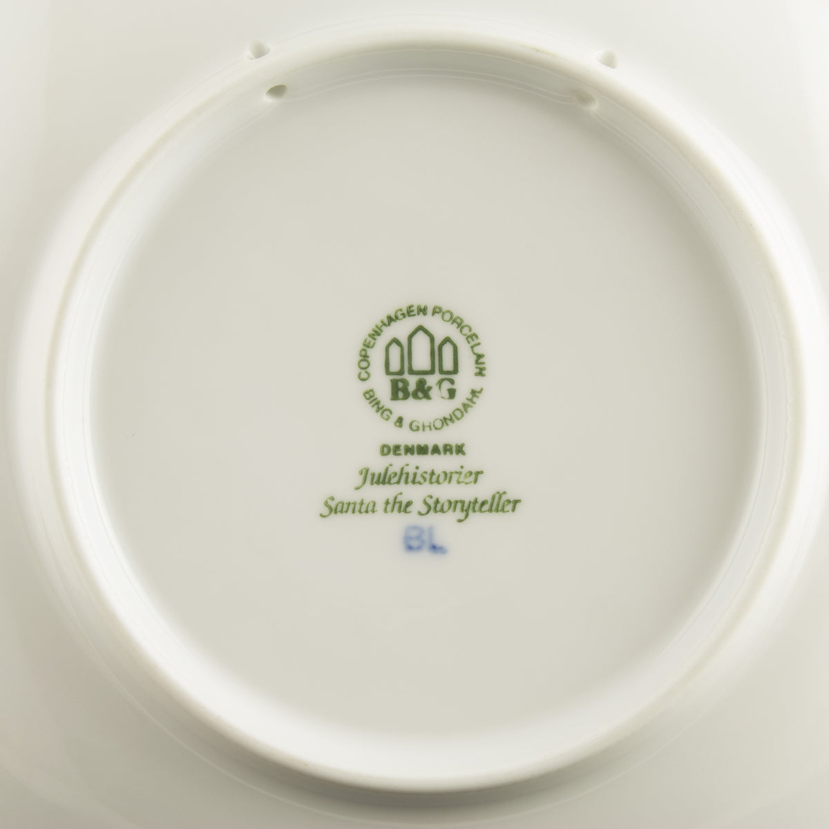 Royal Copenhagen Piatto di Natale porcellana pezzo da collezione, 1998, 18 cm