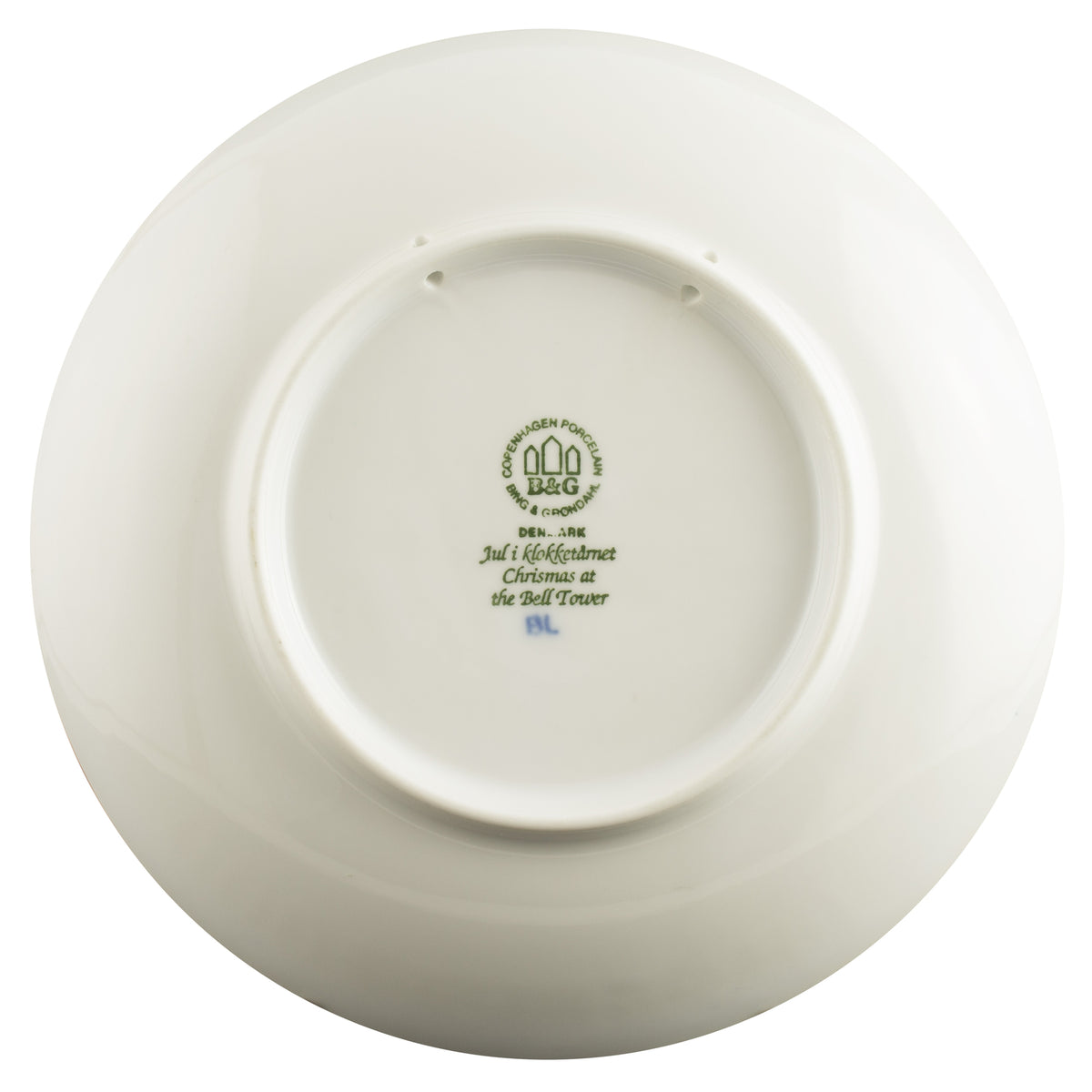 Bing&Grondahl Royal Copenhagen Piatto di Natale decorazione porcellana da collezione, 18 cm