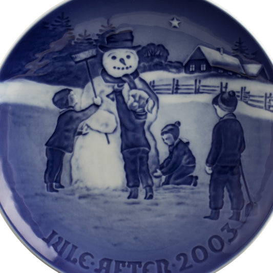 Royal Copenhagen Piatto di Natale Bing&Grondahl porcellana autentica, 18 cm