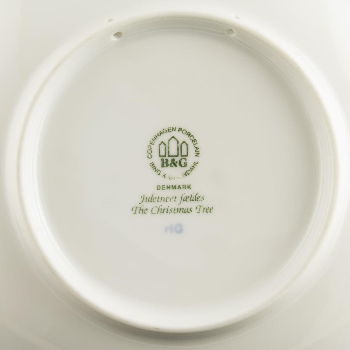 Royal Copenhagen Piatto di Natale porcellana pezzo da collezione, 2004, 18 cm