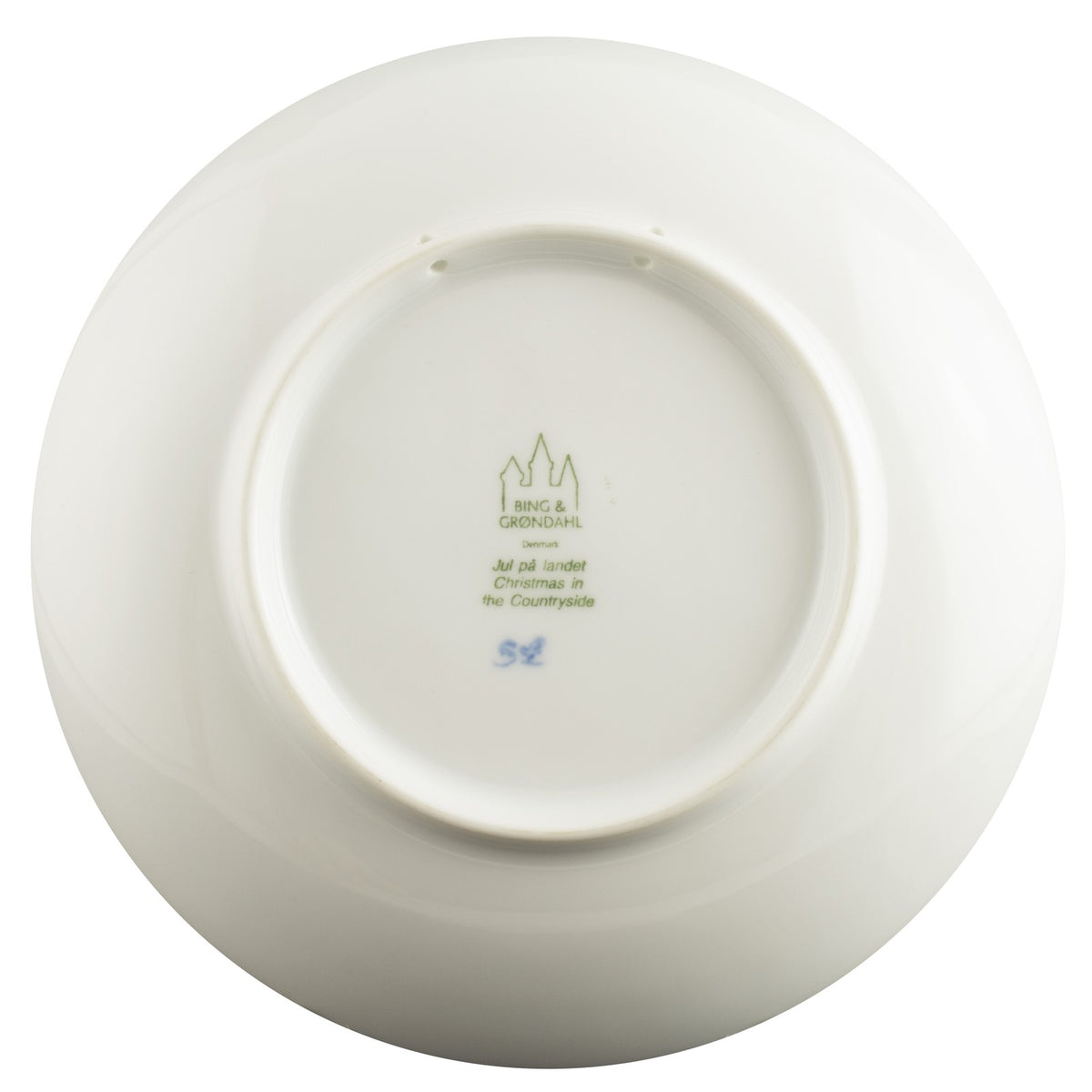 Bing&Grondahl Royal Copenhagen Piatto di Natale decorazione porcellana da collezione, 18 cm