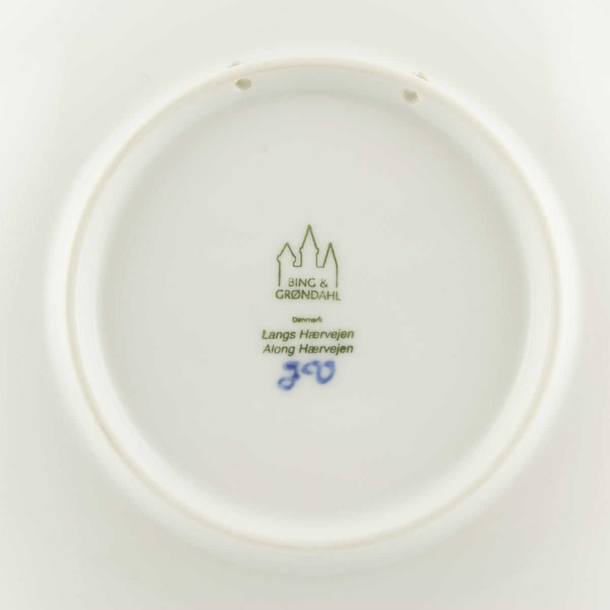 Royal Copenhagen Piatto di Natale porcellana pezzo da collezione, 2008, 18 cm