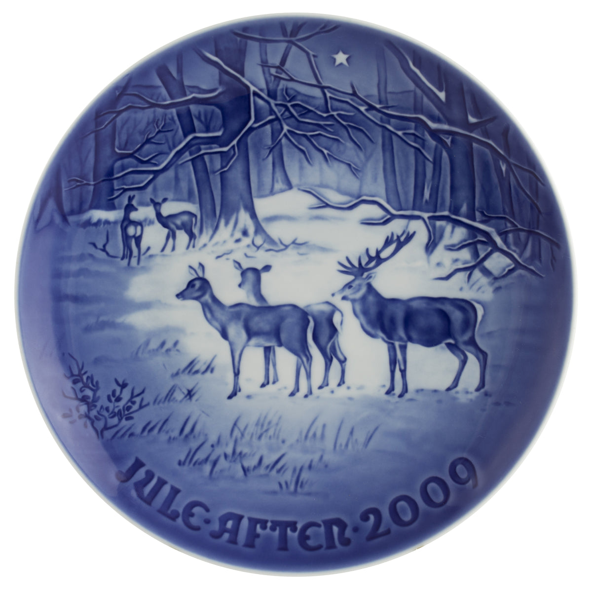 Bing&Grondahl Royal Copenhagen Piatto di Natale porcellana dipinta a mano, 18 cm