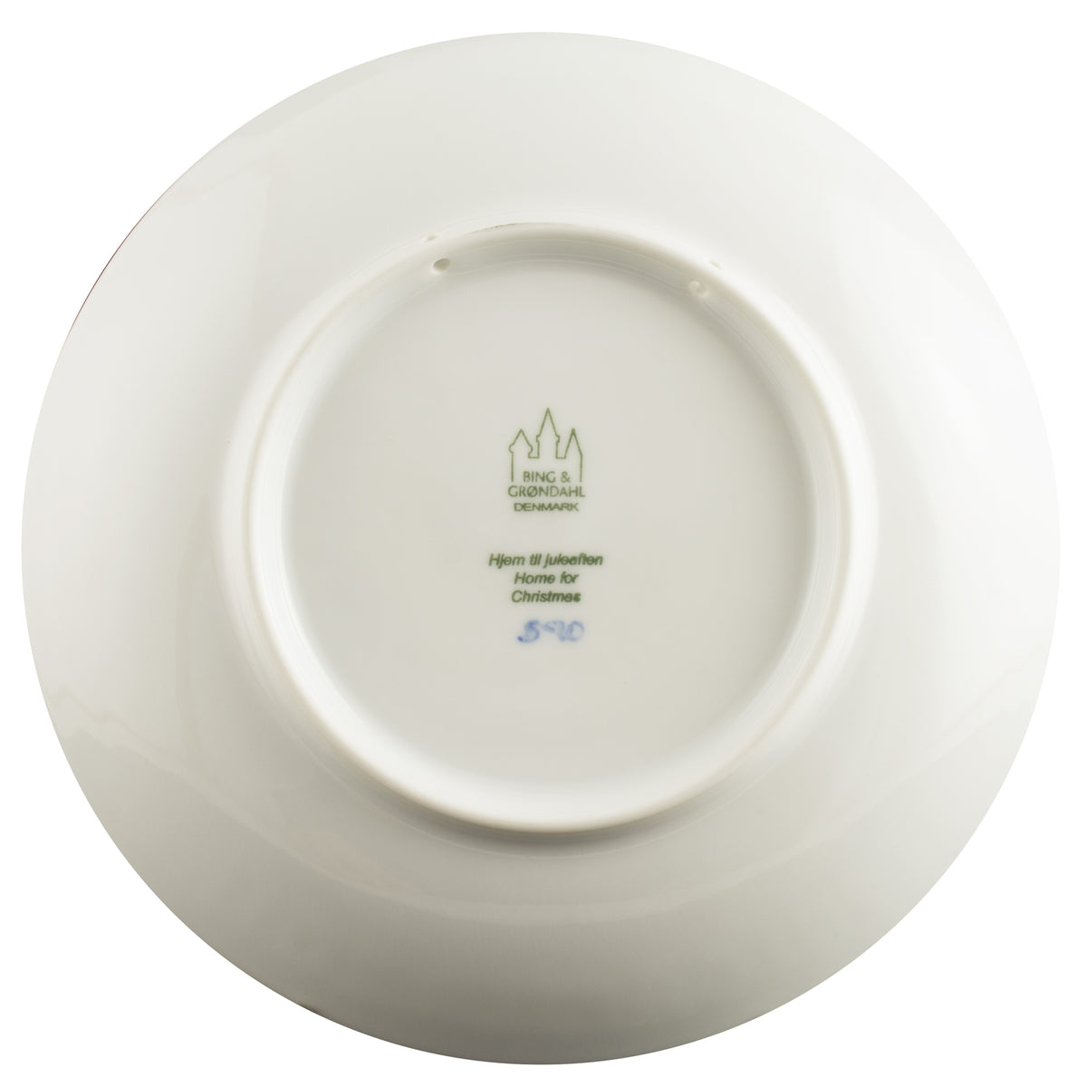 Bing&Grondahl Royal Copenhagen Piatto di Natale decorazione porcellana da collezione, 18 cm