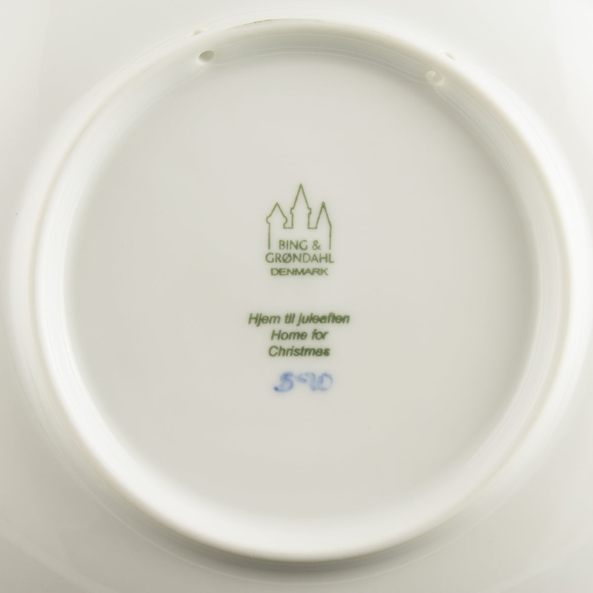 Royal Copenhagen Piatto di Natale porcellana pezzo da collezione, 2011, 18 cm