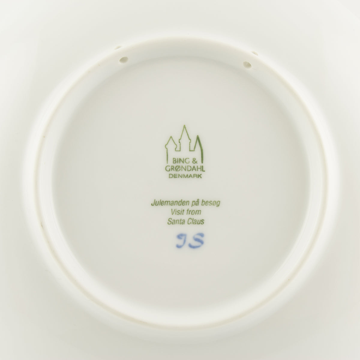 Royal Copenhagen Piatto di Natale porcellana pezzo da collezione, 2012, 18 cm