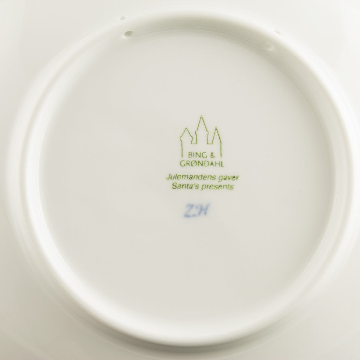 Royal Copenhagen Piatto di Natale porcellana pezzo da collezione, 2015, 18 cm