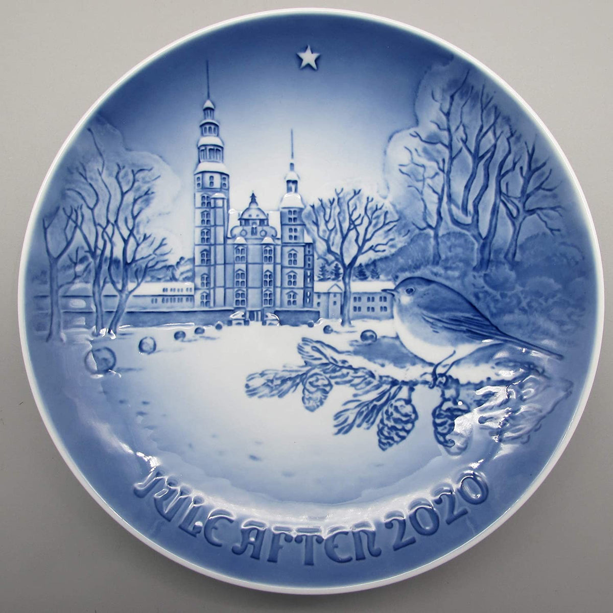Royal Copenhagen Piatto di Natale Bing&Grondahl porcellana autentica, 18 cm