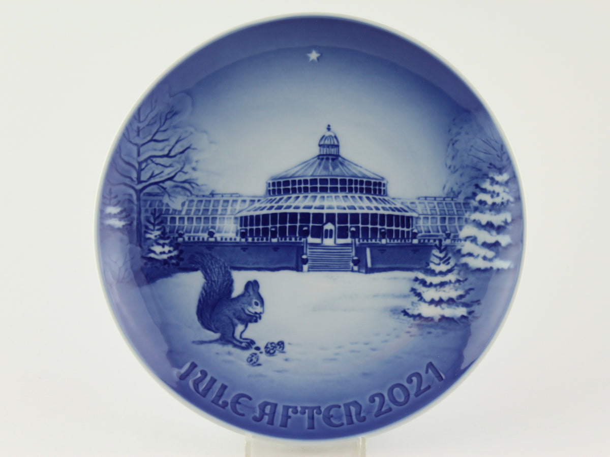 Bing&Grondahl Royal Copenhagen Piatto di Natale porcellana dipinta a mano, 18 cm