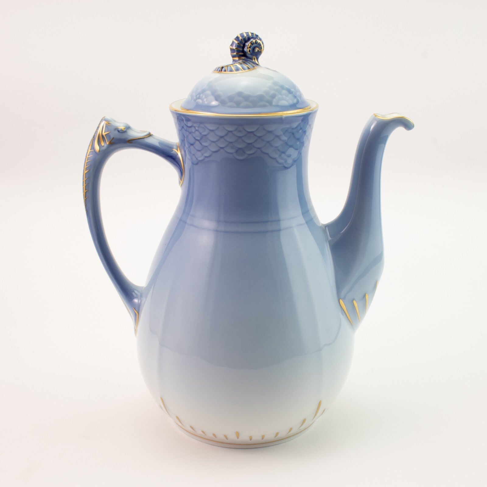 Bing&Grondahl porcellana Servizio Gabbiani Caffettiera d'antiquariato, 24cm #1