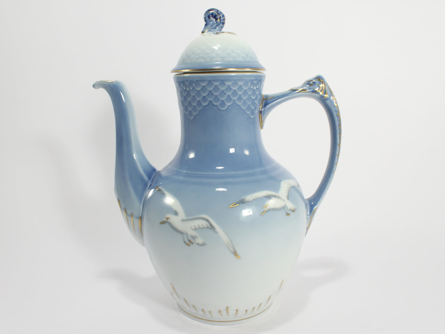 Servizio Gabbiani Caffettiera porcellana pezzo da collezione, 24cm #2