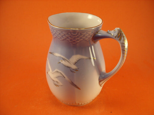 Bing&Grondahl Servizio Gabbiani Caraffa per cioccolata porcellana dipinta a mano, 14cm