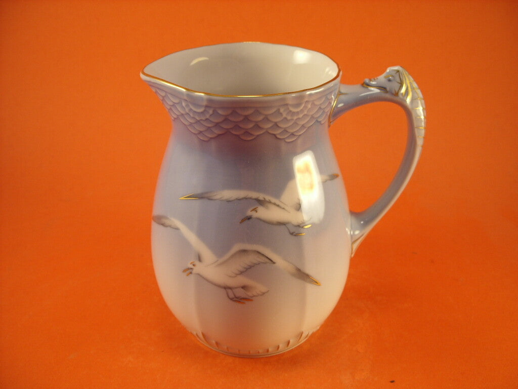 Bing&Grondahl Servizio Gabbiani Caraffa per cioccolata decorazione porcellana da collezione, 14cm