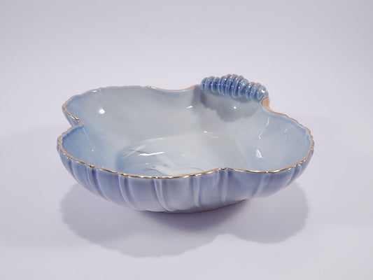 Bing&Grondahl Servizio Gabbiani Centro tavola a conchiglia porcellana dipinta a mano, 17cm