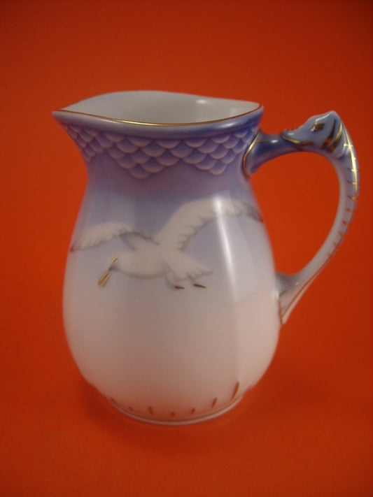 Bing&Grondahl Servizio Gabbiani Lattiera porcellana dipinta a mano, 11cm